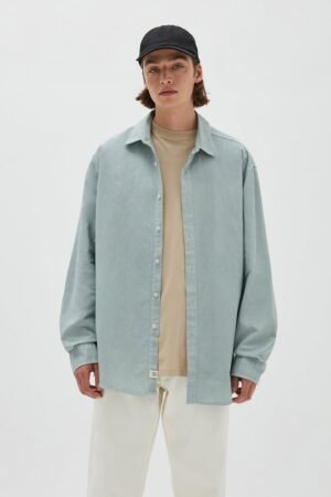 Cotton and Linen Basic Shirt